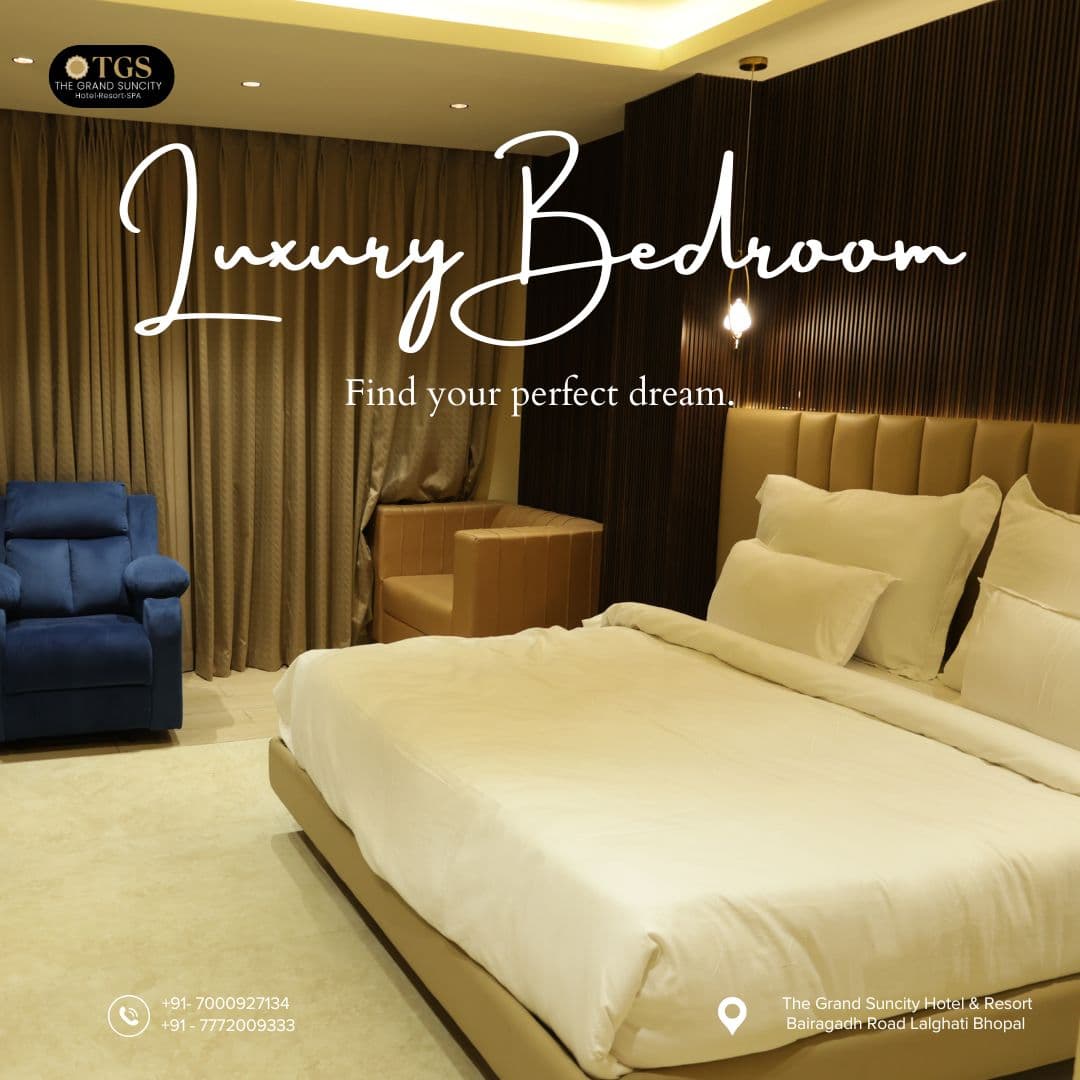 Luxury suite with premium furnishings